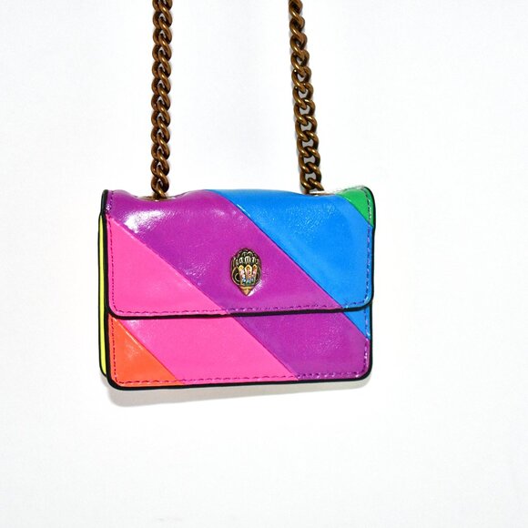 Kurt Geiger Handbags - KURT GEIGER LONDON MICRO Kensington Stripes Crossbody Bag NWT